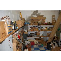 CONTENTS OF PARTS ROOM IN SAWMILL BLDG.