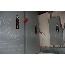 DISCONNECT, 400 AMP, 600 VOLT