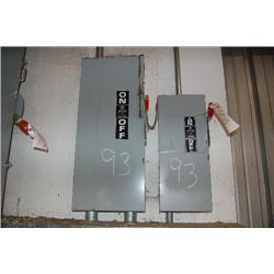 DISCONNECT, 200 & 100 AMP