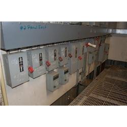 (14 PCS.) STARTERS & DISCONNECTS