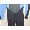 Image 3 : Womens Thermolite Fullsuit Wetsuit 3/2mm, Black/Acid Blue, Size 8