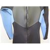 Image 7 : Womens Thermolite Fullsuit Wetsuit 3/2mm, Black/Acid Blue, Size 8
