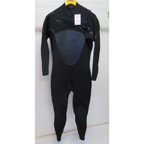 Mens Axis X Fullsuit Wetsuit 3/2mm, Black, Size L