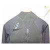 Image 7 : Mens Infiniti Limited Back Zip Fullsuit Wetsuit 3/2mm, Black, Size L