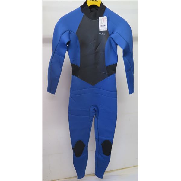 Womens Axis Fullsuit Wetsuit 3/2mm, Faint Blue/Black, Size 8