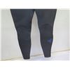Image 8 : Youth Axis Back Zip Fullsuit Wetsuit 5/4mm, Jet Black/ Black, Size 12
