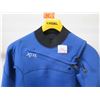 Image 2 : Mens Comp Fullsuit Wetsuit 3/2mm, Faint Blue, Size L