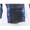 Image 2 : Girls' Water Inspired  Long Sleeve Springsuit Wetsuit 2mm, Blue Galapagos, Size  12
