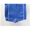 Image 3 : Girls' Water Inspired Faint Blue/Blue Mapping, Long Sleeve Springsuit Wetsuit 2mm, Size 12