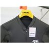 Image 2 : Mens Axis Long Sleeve Front Zip Jacket Wetsuit 1/0.5mm, Dark Forest Green, Size L
