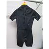 Image 5 : Womens Axis Short Sleeve Springsuit Wetsuit 2mm, Black, Size 8
