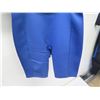 Image 3 : Womens Axis Short Sleeve Springsuit Wetsuit 2mm, Faint Blue, Size 8
