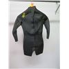 Image 4 : Youth Axis Long Sleeve Springsuit Wetsuit 2mm, Dark Forest Green, Size12