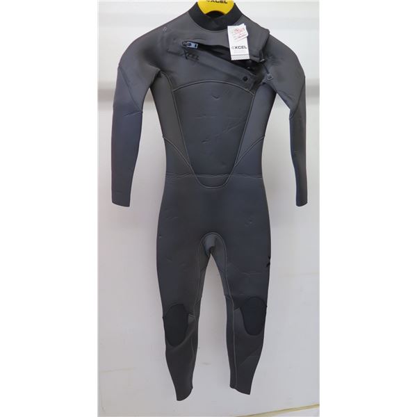 Youth Axis Back Zip Fullsuit Wetsuit 4/3mm, Graphite, Size 12