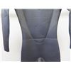 Image 3 : Youth Axis Back Zip Fullsuit Wetsuit 4/3mm, Graphite, Size 12