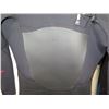 Image 3 : Mens Infiniti Hooded Fullsuit Wetsuit 5/4mm, Black, Size L