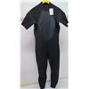 Image 1 : Mens Axis Short Sleeve Fullsuit Wetsuit 2mm, Black, Size L