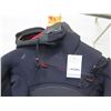 Image 2 : Womens Drylock Hooded Fullsuit Wetsuit 6/5mm, Black, Size 8