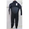 Image 1 : Mens Infiniti Hooded Fullsuit Wetsuit 5/4mm, Black, Size S