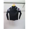 Image 4 : Youth Axis Long Sleeve Front Zip Jacket 2/1mm, Black/Snow Camo, Size  12