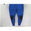 Image 3 : Youth Axis Flatlock Back Zip Fullsuit Wetsuit 3/2mm, Faint Blue, Size 12