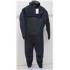Image 1 : Mens Drylock X Hooded Fullsuit Wetsuit 5/4mm, Black, Size L