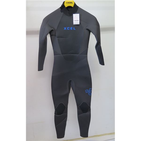 Youth Axis Fullsuit Wetsuit 5/4mm, Graphite, Size 12