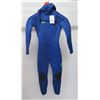 Image 1 : Youth CompX Hooded Fullsuit Wetsuit 4.5/3.5mm, Faint Blue, Size 10
