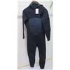 Image 1 : Mens Drylock X Hooded Fullsuit Wetsuit 5/4mm , Black, Size L