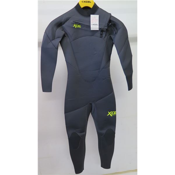 Youth Comp Fullsuit Wetsuit 4/3mm, Graphite, Size 12