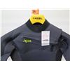 Image 2 : Youth Comp Fullsuit Wetsuit 4/3mm, Graphite, Size 12