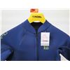 Image 2 : Youth Axis Long Sleeve Front Zip Jacket 2/1mm, Faint Blue, Size 12