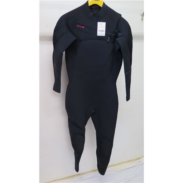 Mens Infiniti Fullsuit Wetsuit 4/3mm, Black, Size L