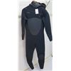Image 1 : Mens Drylock Hooded Fullsuit Wetsuit 6/5mm, Black, Size L
