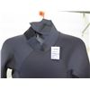 Image 2 : Mens Axis Back Zip Wind Fullsuit Wetsuit 5/4mm, Black, Size L