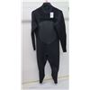 Image 1 : Mens X-Zip Fullsuit Wetsuit 3/2mm, Black, Size L
