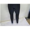Image 9 : Mens Back Zip w/ Inner Flap Fullsuit Wetsuit 3/2mm, Black, Size L