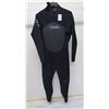 Image 1 : Mens Infiniti Back Zip Fullsuit Wetsuit 3/2mm , Black, Size L