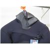 Image 2 : Mens Infiniti X-Zip Hooded Fullsuit Wetsuit 5/4mm , Black, Size LT