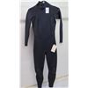 Image 1 : Womens Back Zip Fullsuit Wetsuit 3/2mm, Black, Size 8