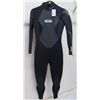 Image 1 : Womens Back Zip Fullsuit Wetsuit 4/3mm, Black, Size 8