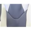 Image 3 : Womens X-Zip Fullsuit Wetsuit 3/2mm, Gray/Lavender, Size  8