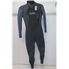Image 1 : Womens Back Zip Fullsuit Wetsuit 4/3mm, Gray, Size 8