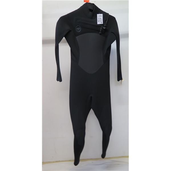 Womens Drylock X-Zip Fullsuit Wetsuit 4/3mm, Black, Size 8