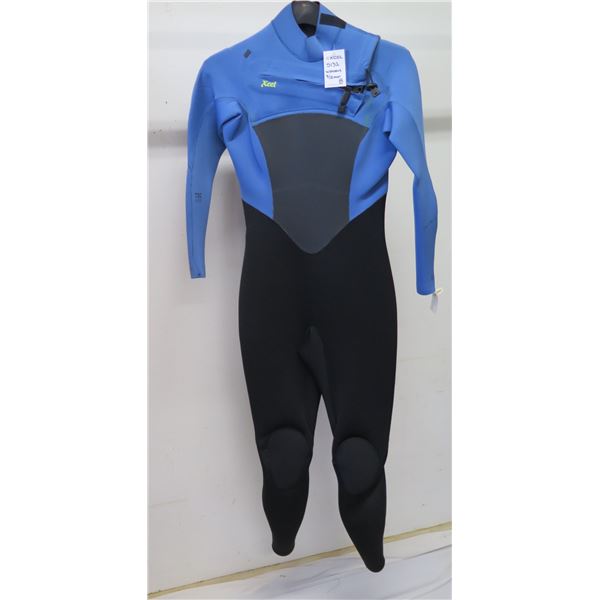 Womens Infiniti X-Zip Fullsuit Wetsuit 3/2mm, Blue, Size 8