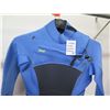 Image 2 : Womens Infiniti X-Zip Fullsuit Wetsuit 3/2mm, Blue, Size 8