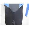 Image 4 : Womens Infiniti X-Zip Fullsuit Wetsuit 3/2mm, Blue, Size 8