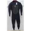 Image 1 : Womens Back Zip Fullsuit Wetsuit 4/3mm, Black, Size 8
