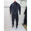 Image 4 : Womens Back Zip Fullsuit Wetsuit 4/3mm, Black, Size 8