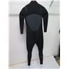 Image 5 : Womens Drylock X-Zip Fullsuit Wetsuit 5/4mm, Black, Size 8